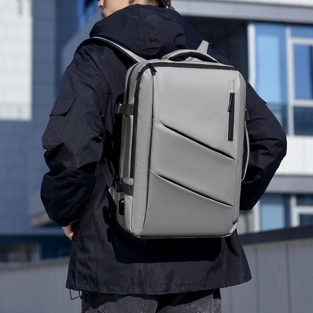 Sleek Business Travel Backpack LoungeYard — product view 3