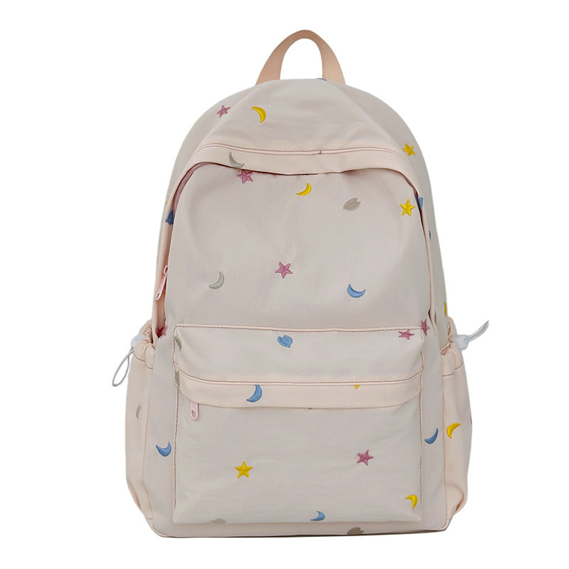 Embroidered Moon and Star Backpack LoungeYard — product view 5