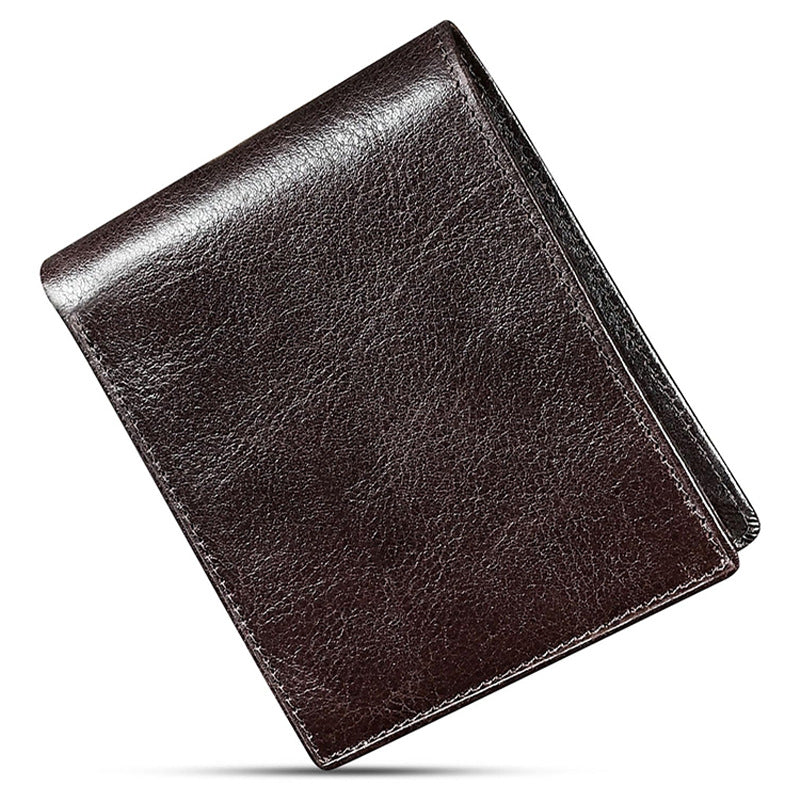 Classic Leather Bi-Fold Wallet LoungeYard — product view 3
