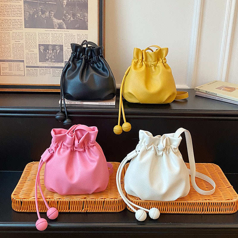 WoStylish Drawstring Bucket Handbag LoungeYard — product view 1