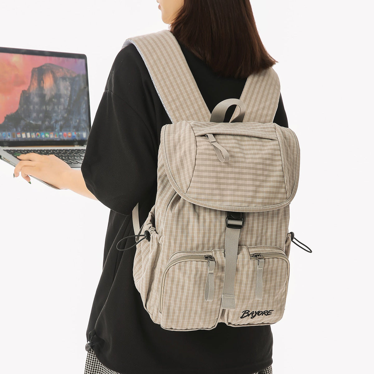 Multi-Pocket Travel Backpack LoungeYard — product view 1