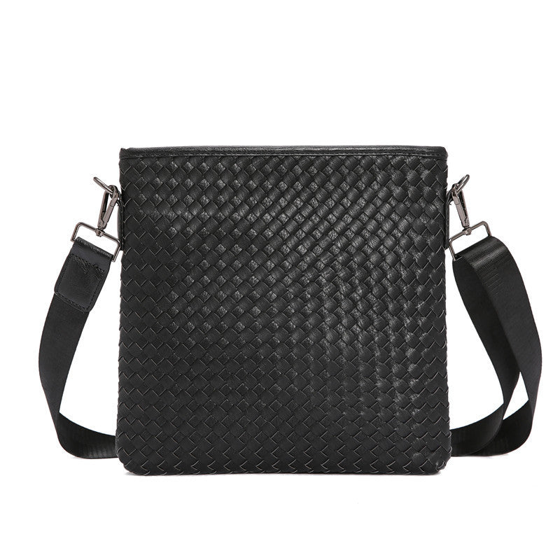 Trendy Crossbody Bag Made of Woven Material LoungeYard — product view 6