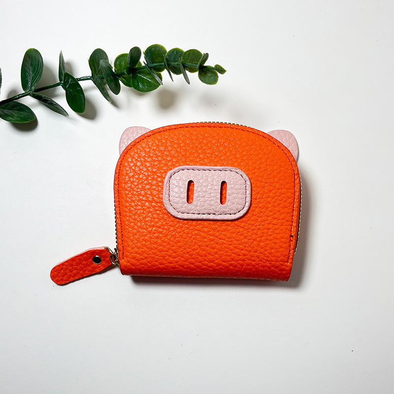Playful Pig-Themed Coin Purse — product view 3