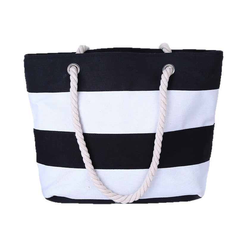 Large canvas beach bag LoungeYard — product view 5
