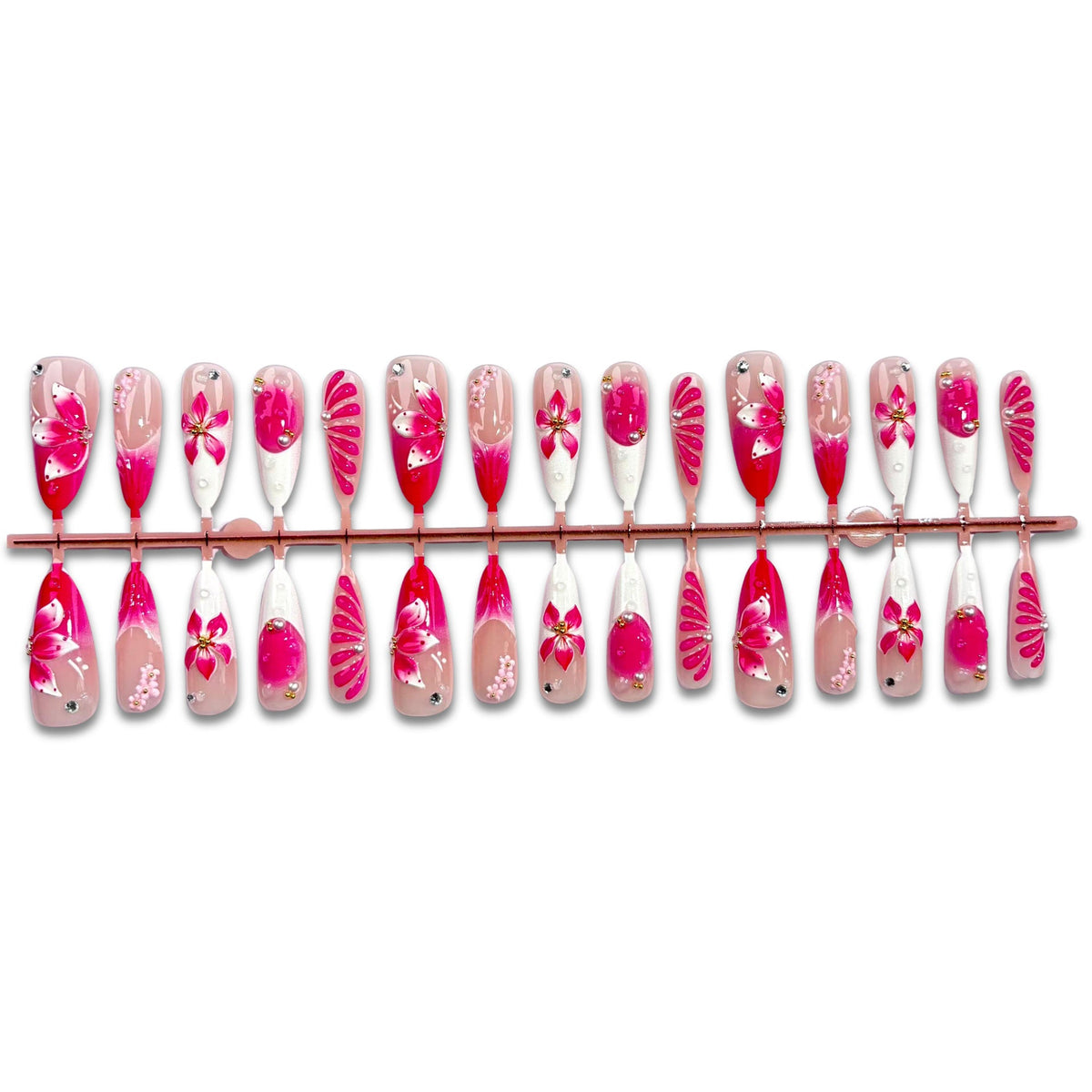 Floral Art Press-On Nails — product view 4