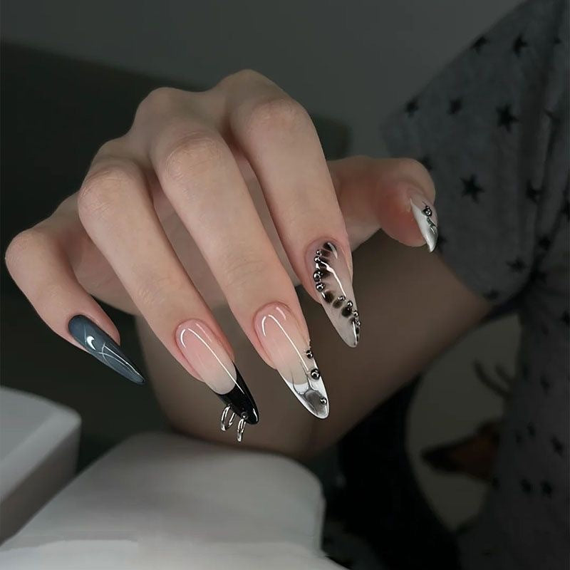 Artistic Oversized Stiletto Nail Enhancements — product view 3