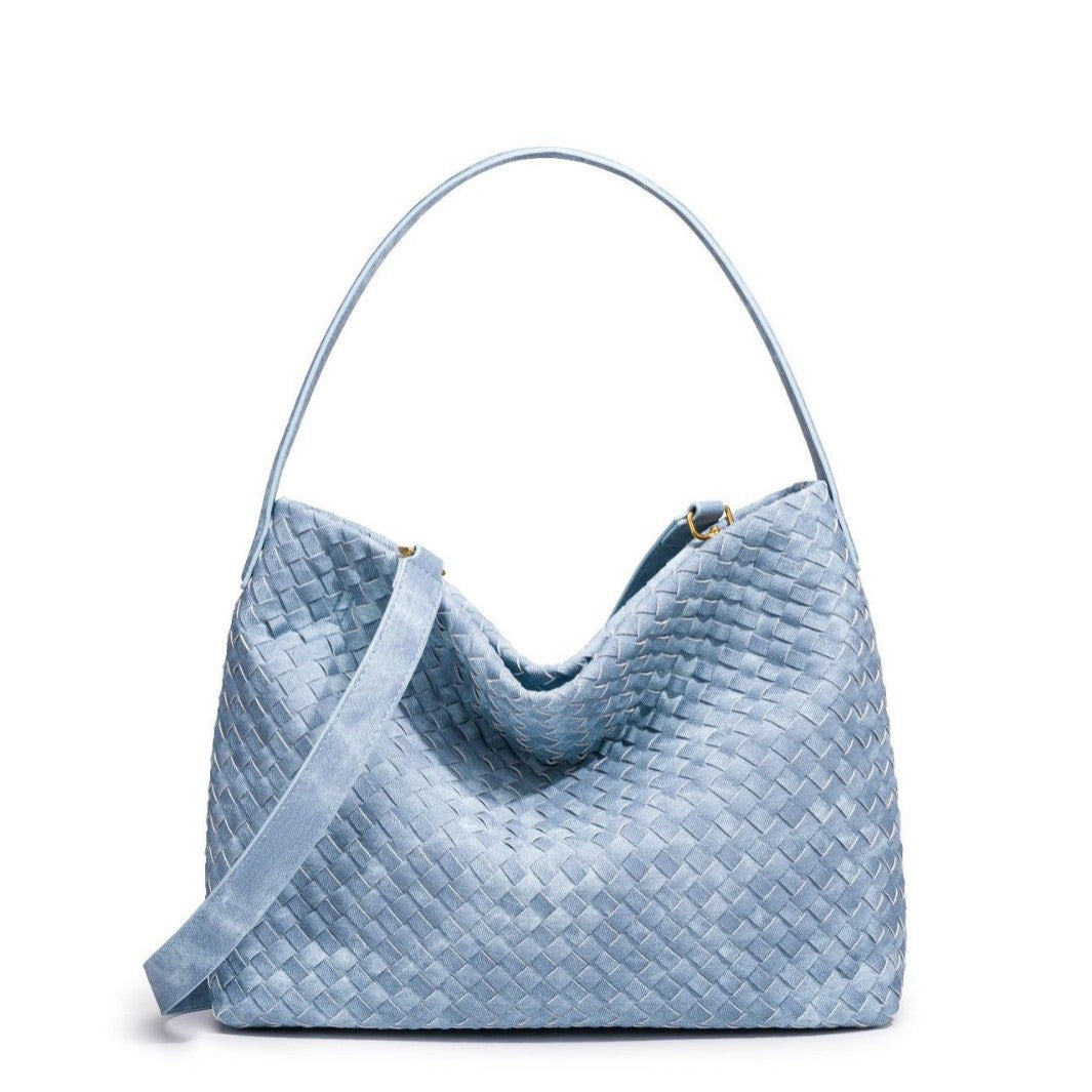 Contemporary Woven Hobo Bag LoungeYard — product view 1