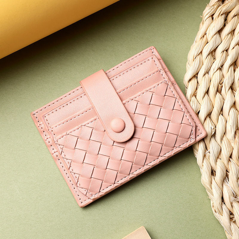 Premium Textured Leather Card Wallet — product view 3