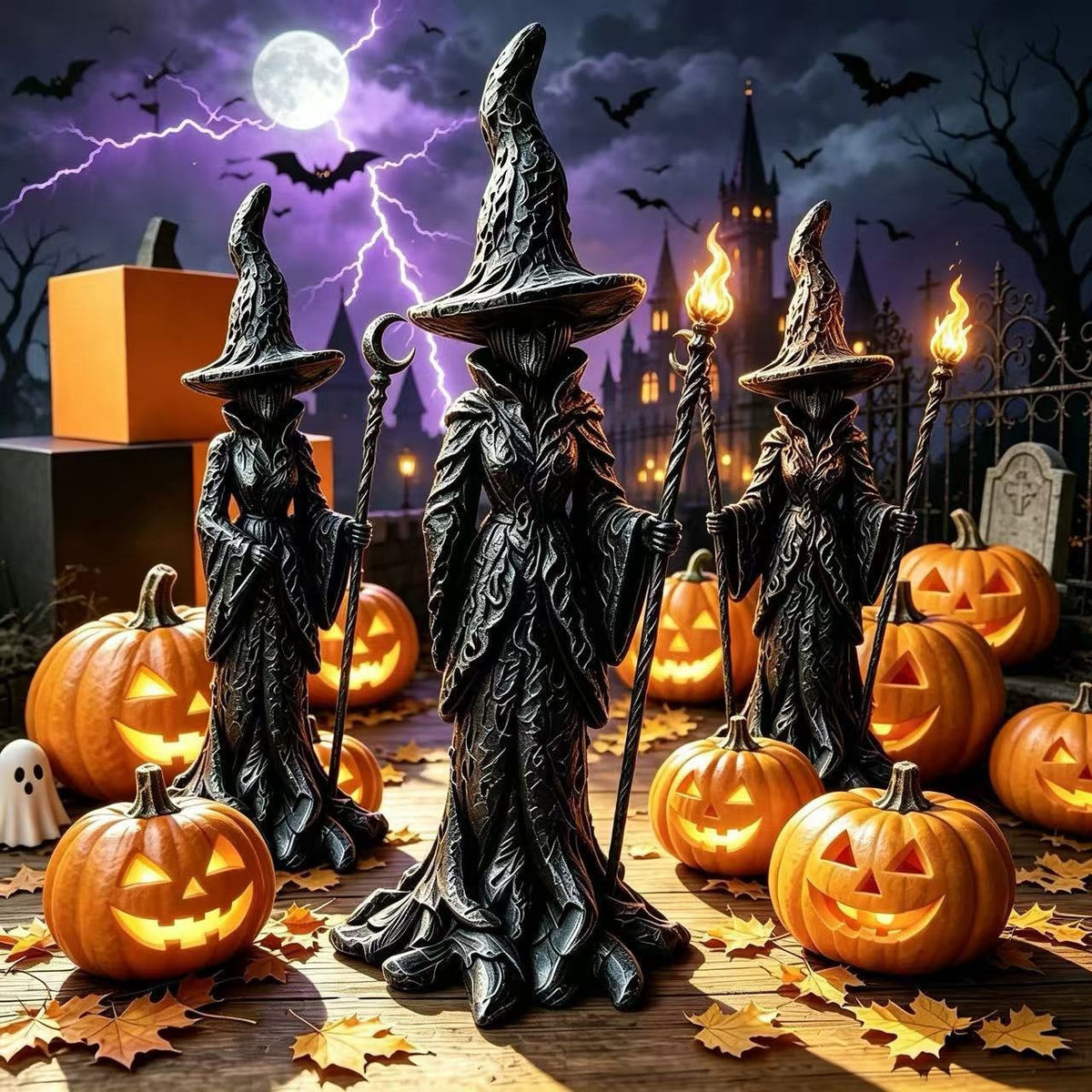 Decorative Wizard Figurine Bowlift — product view 1