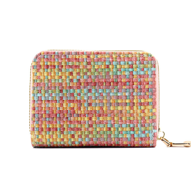 ven Texture Zip-Around Wallet — product view 4