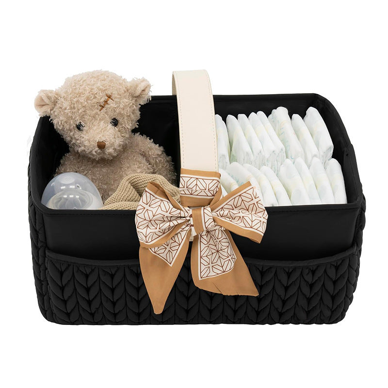 Wrap Organizer Bag with Decorative Bow LoungeYard — product view 6