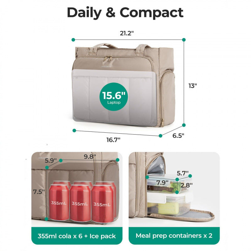 Multi-Functional Insulated Lunch Tote LoungeYard — product view 4