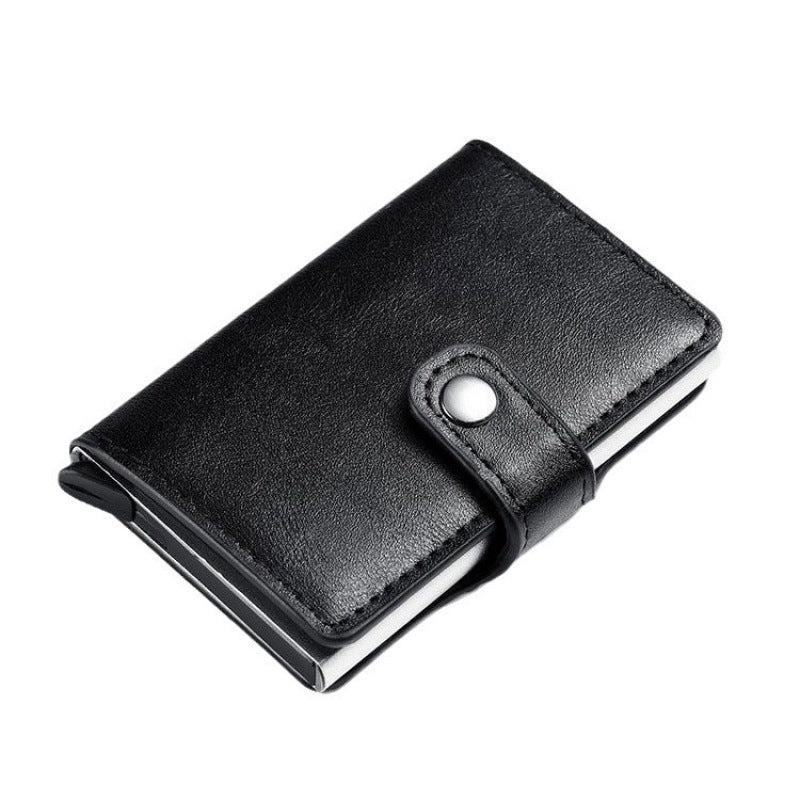 RFID-Blocking Leather Cardholder LoungeYard — product view 5