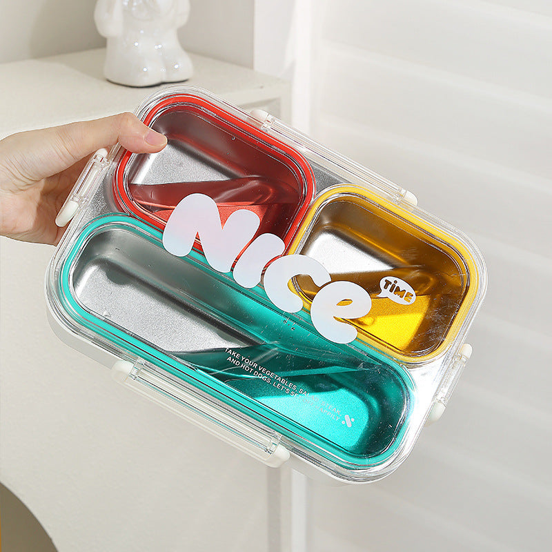 Triple Compartment Food Storage — product view 2