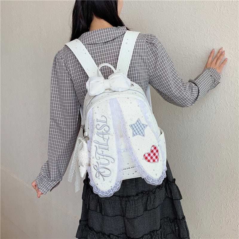 Cute Character-Printed Backpack LoungeYard 1791205867 — product view 1