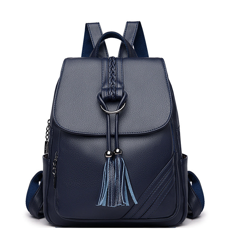 Chic Vintage-Inspired Backpack LoungeYard — product view 7