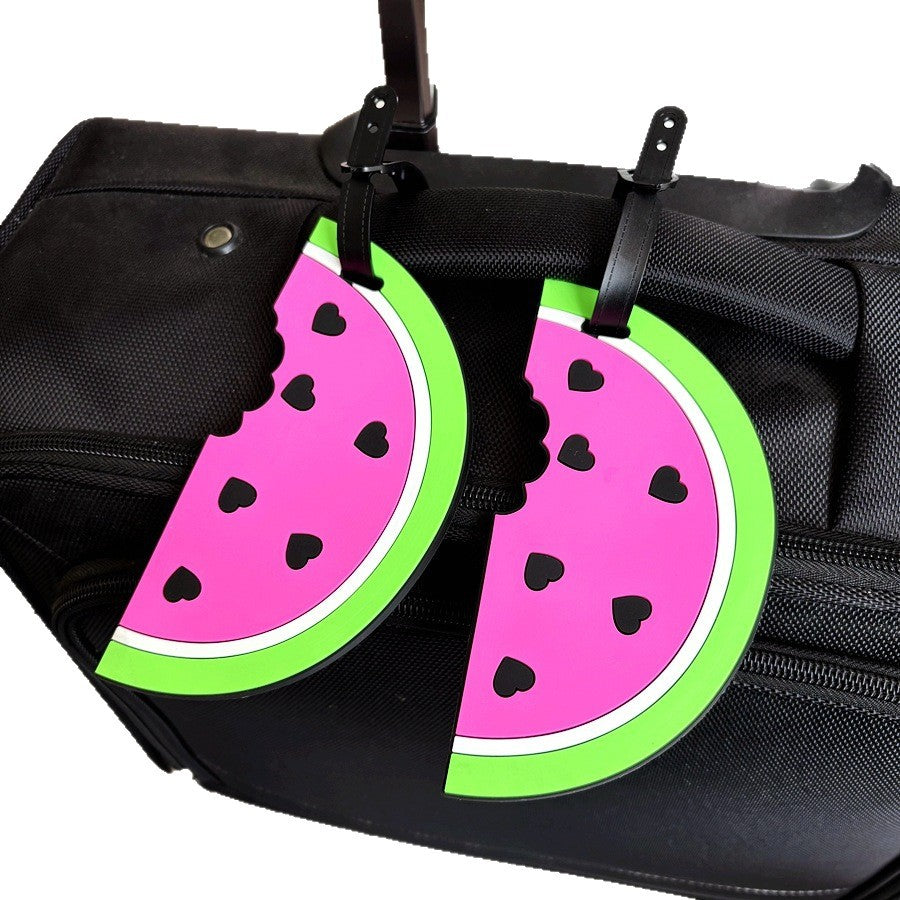 Watermelon Slice Luggage Tag LoungeYard — product view 5