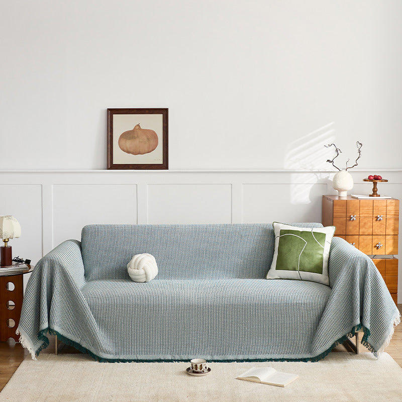 Textured Woven Sofa Throw Blanket — product view 4