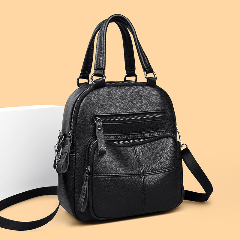 Multi-Functional Leather Handbag LoungeYard — product view 1