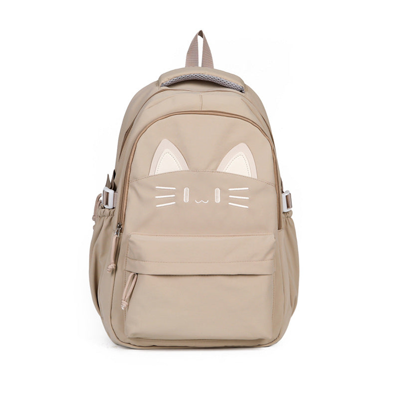 Cute Cat-Themed Backpack LoungeYard — product view 4