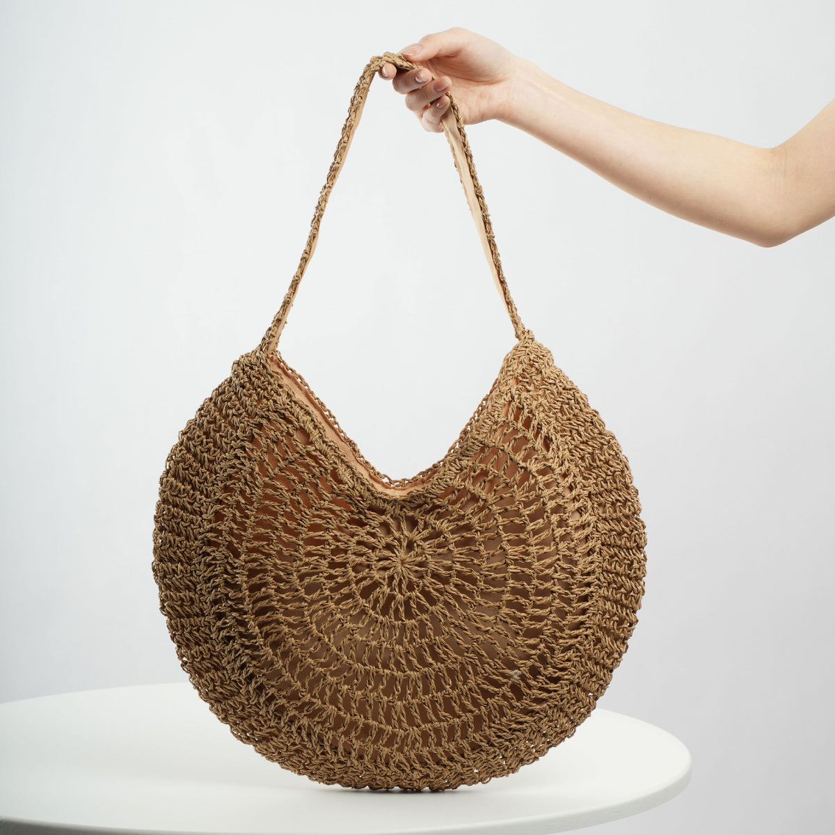 Handmade Round Bag LoungeYard — product view 1