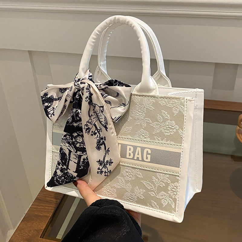 Elegant Structured Satchel Bag — product view 1