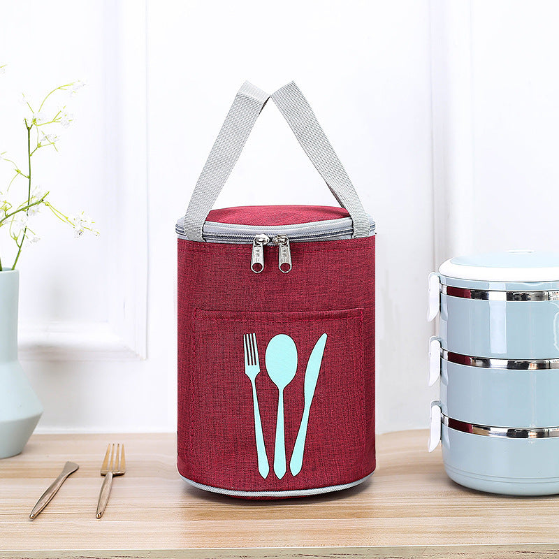 Insulated Round Food Carrier LoungeYard — product view 7