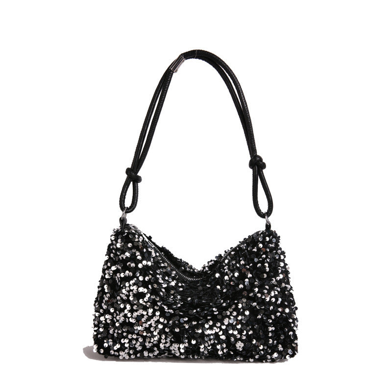 Glamorous Sequin Embellished Shoulder Bag LoungeYard — product view 5