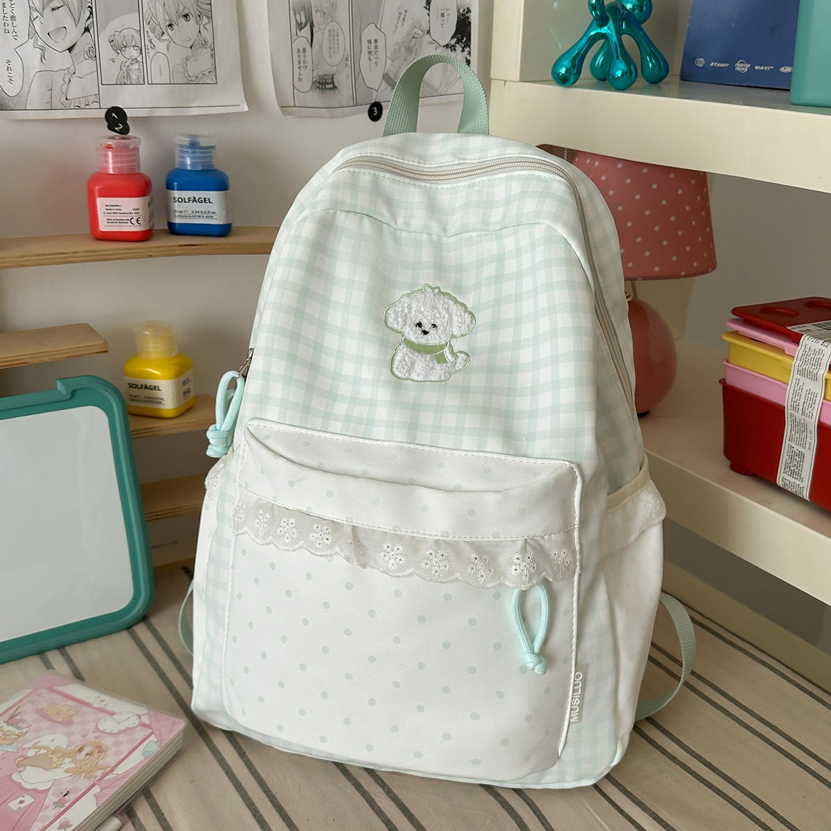 Cute Illustrated Backpack LoungeYard — product view 7