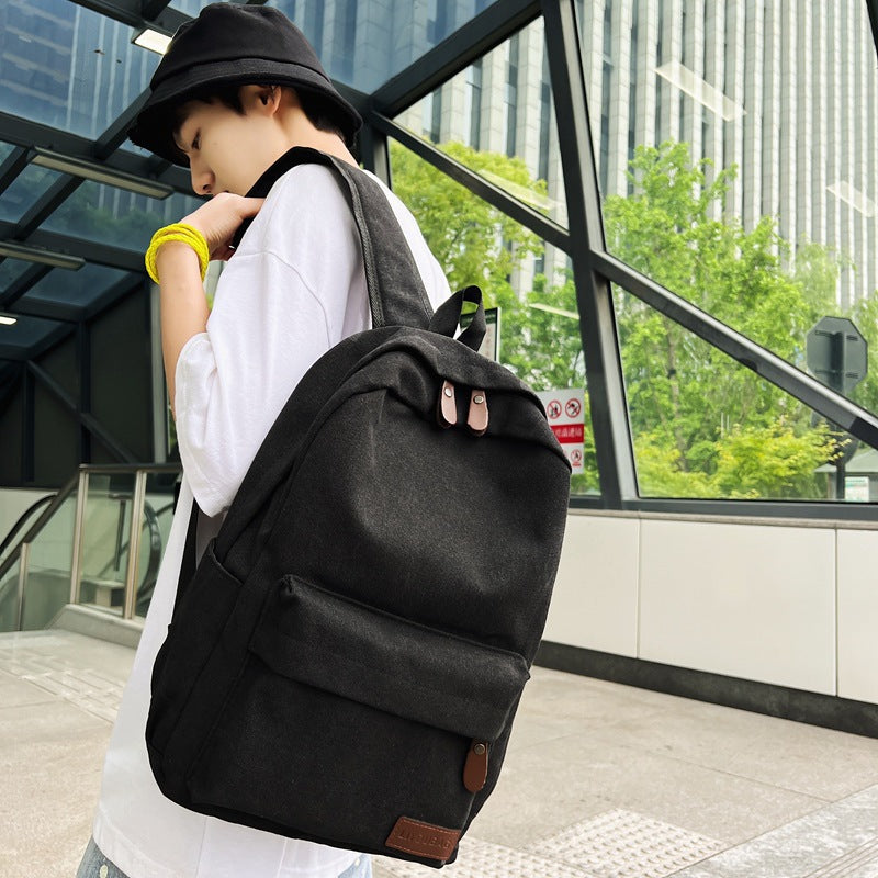 Classic Canvas Backpack LoungeYard — product view 3