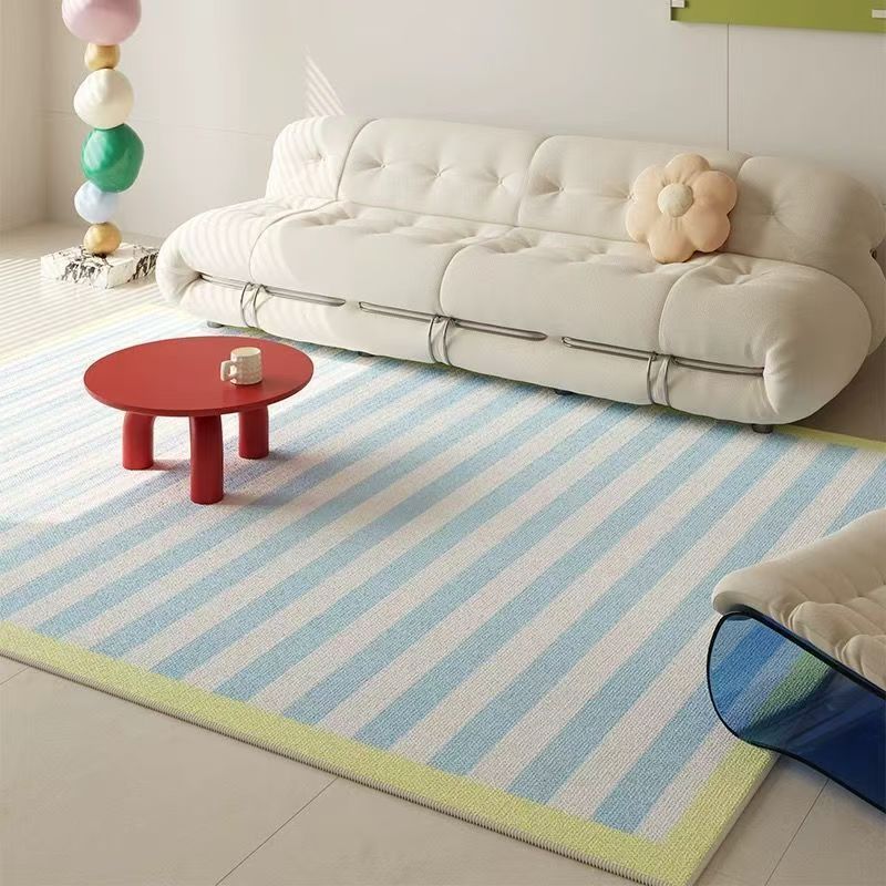 Grid Pattern Decorative Area Rug Bowlift — product view 2