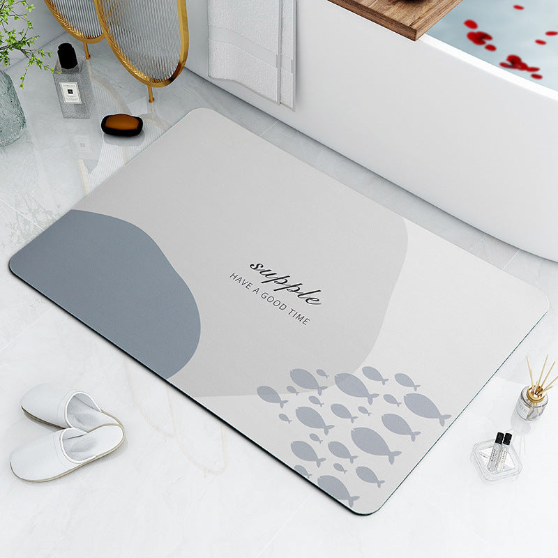 Inspirational Quote Bath Mat — product view 6