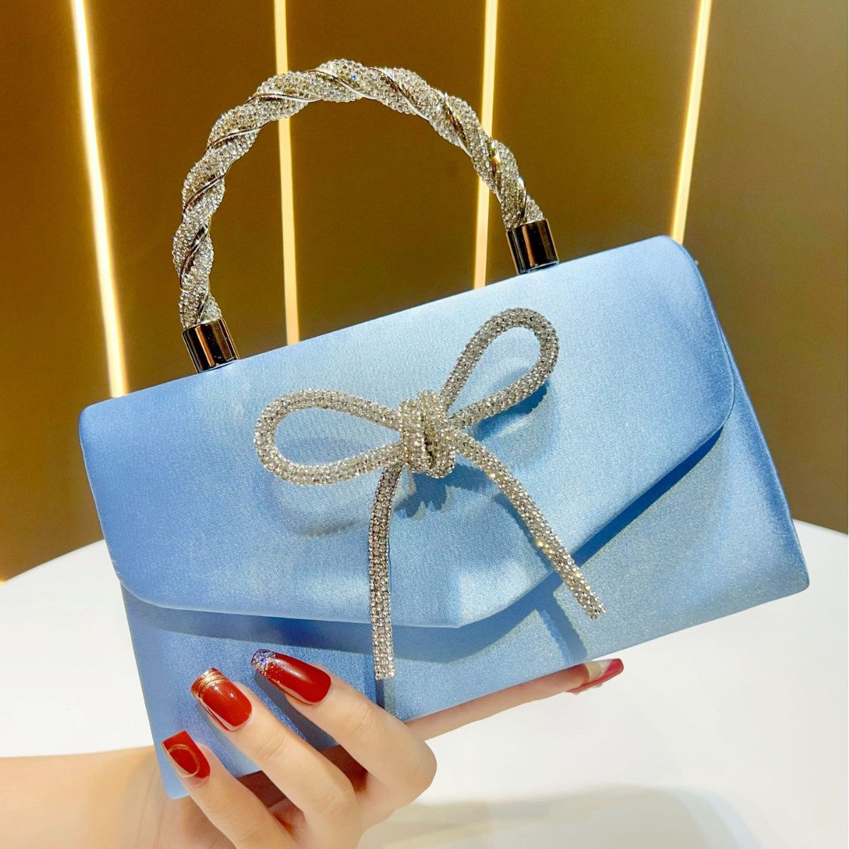 Elegant Satin Clutch — product view 7
