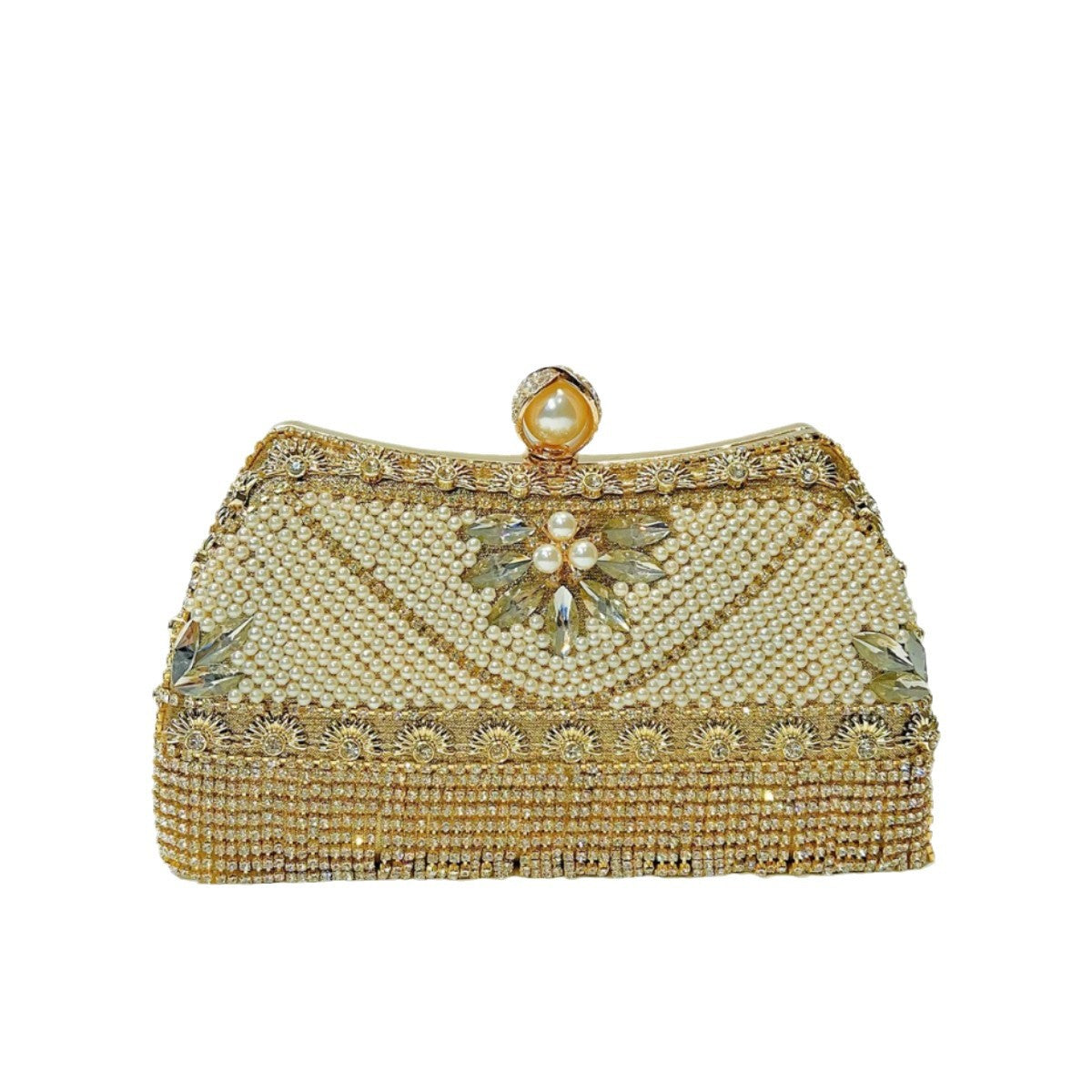 Beaded Evening Shoulder Bag — product view 5