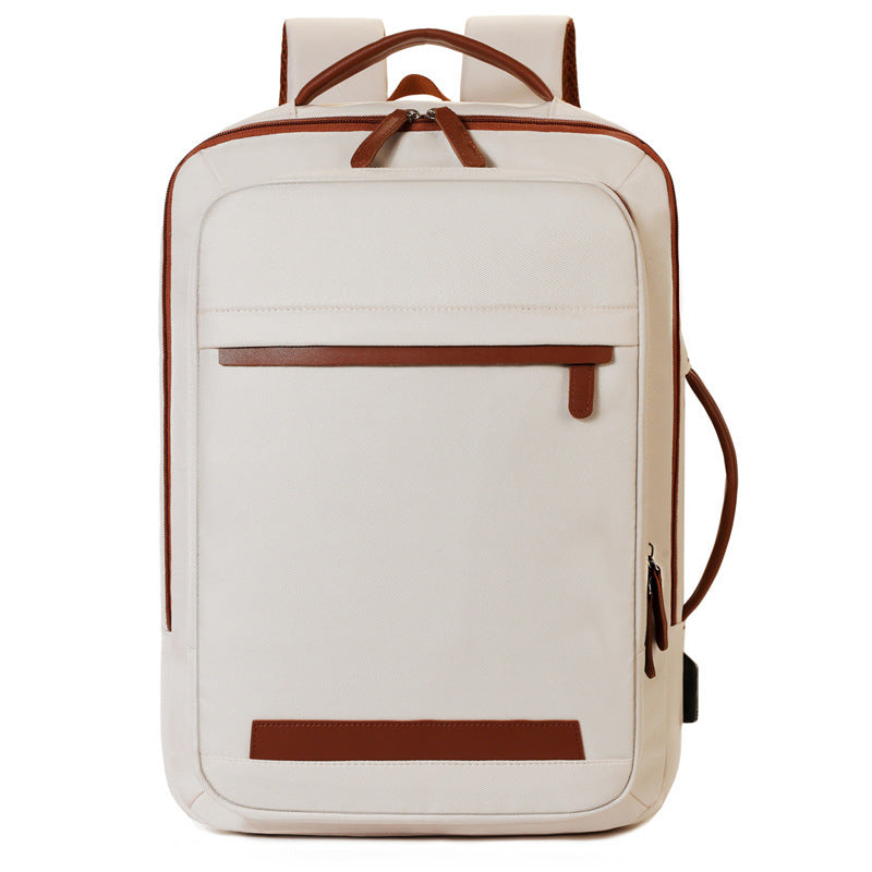 Elegant Structured Laptop Backpack LoungeYard — product view 3