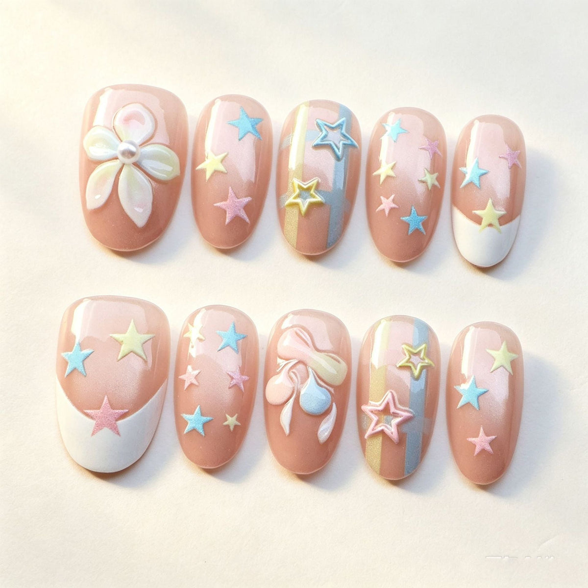 Starry Floral Nail Art — product view 7