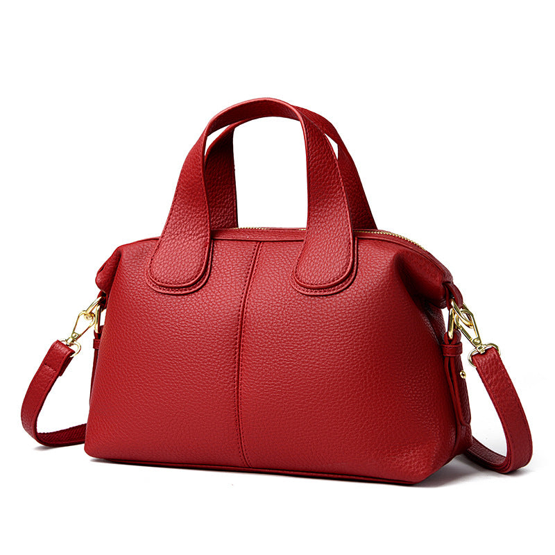 Elegant Faux Leather Handbag LoungeYard — product view 7