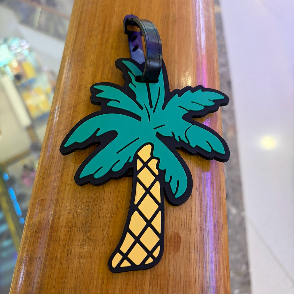 Stylish Palm Tree Luggage Tag LoungeYard — product view 7