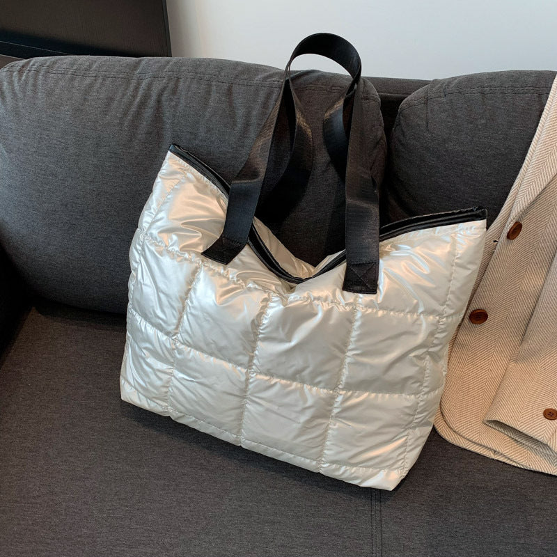 Insulated Puffer Tote Bag — product view 6