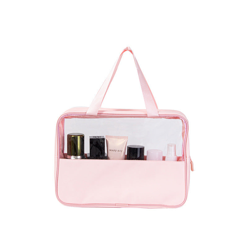 Cosmetic bag with transparent compartments LoungeYard — product view 1