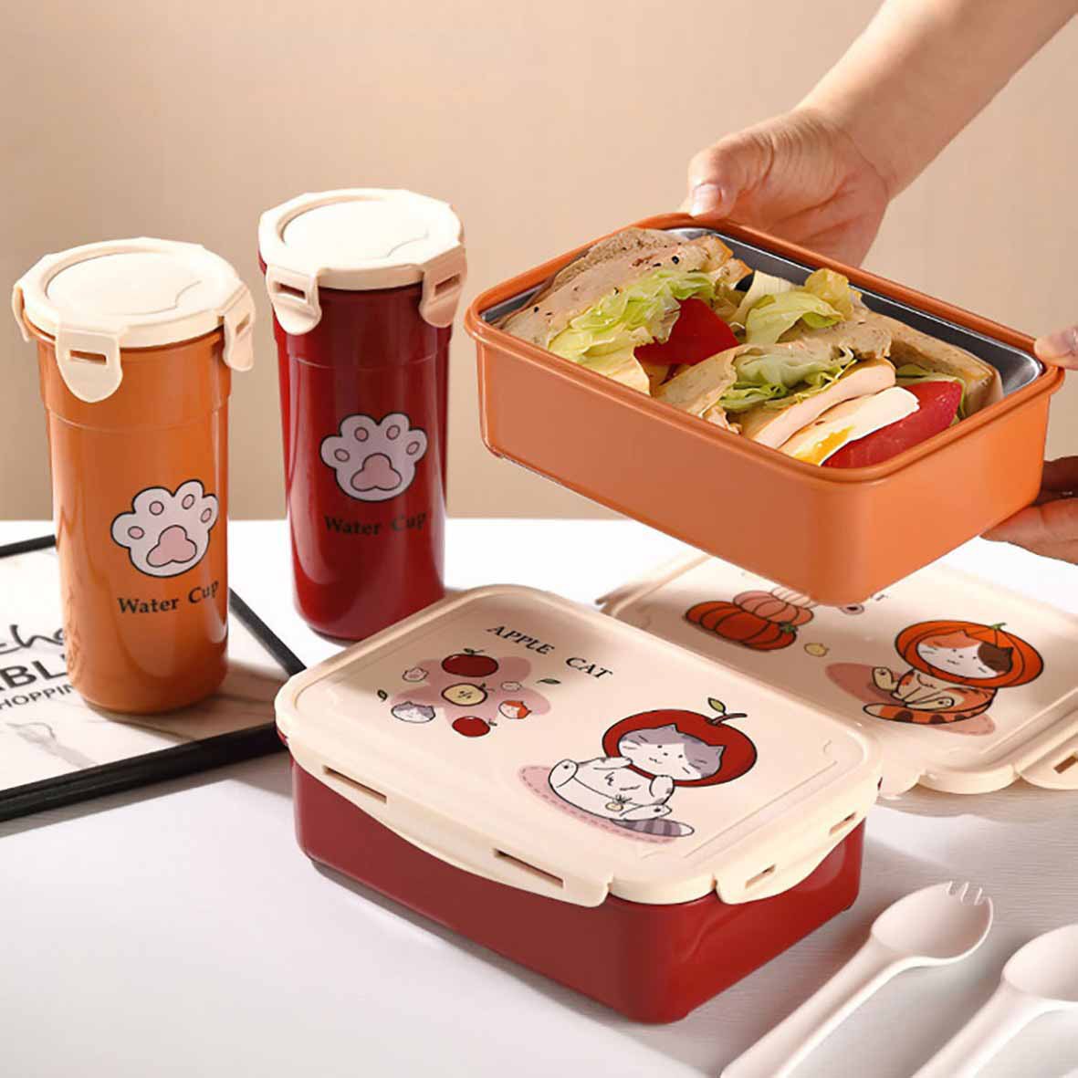Creative Cat-Themed Food Storage Container — product view 6