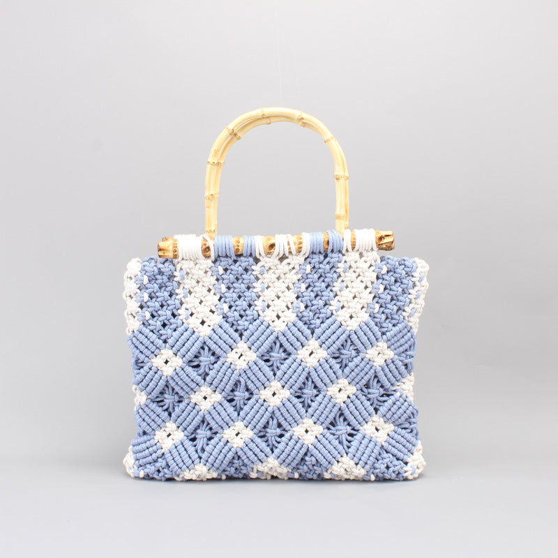 Handmade Straw Bag LoungeYard — product view 2