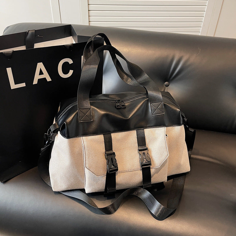 Practical Multifunctional Duffel Bag with Sturdy Design and Intelligent Compartment Layout LoungeYard — product view 1