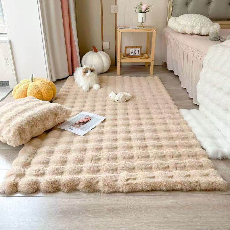 Plush Textured Area Rug Bowlift — product view 6