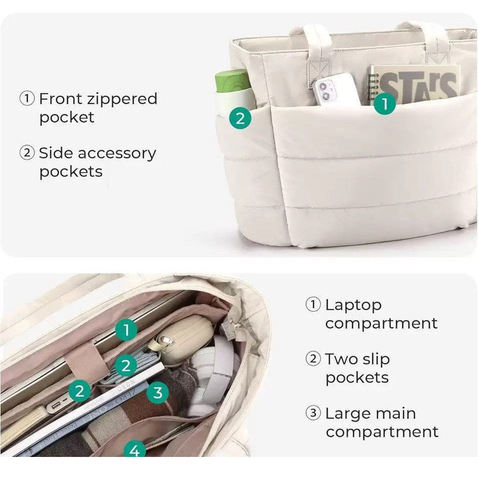 Ladies functional shopping bag LoungeYard — product view 4