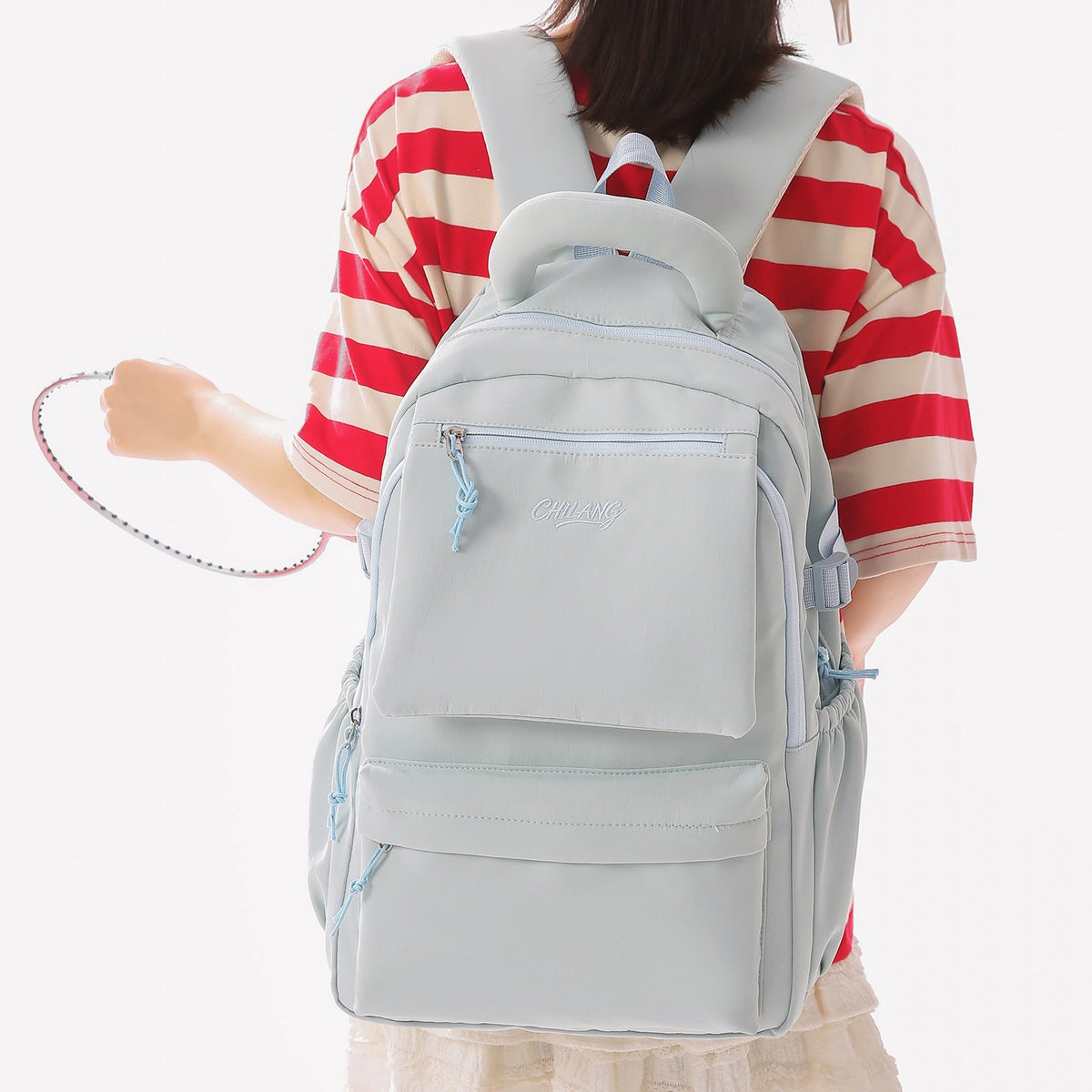 Multi-Functional Backpack with Padded Straps LoungeYard 1791205253 — product view 1