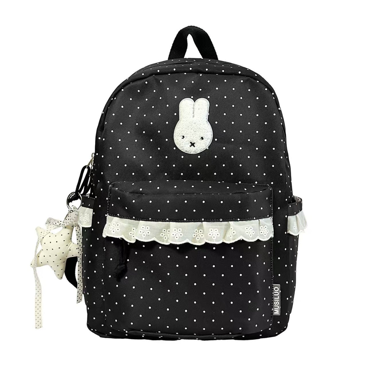 Charming Polka Dot Backpack LoungeYard — product view 4