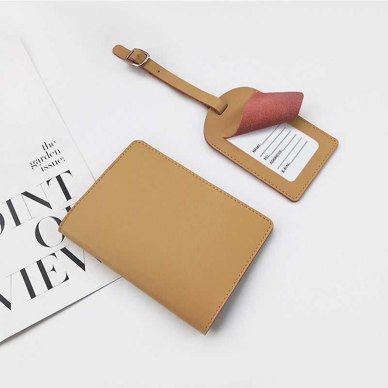 Genuine Leather Luggage Tag LoungeYard — product view 4