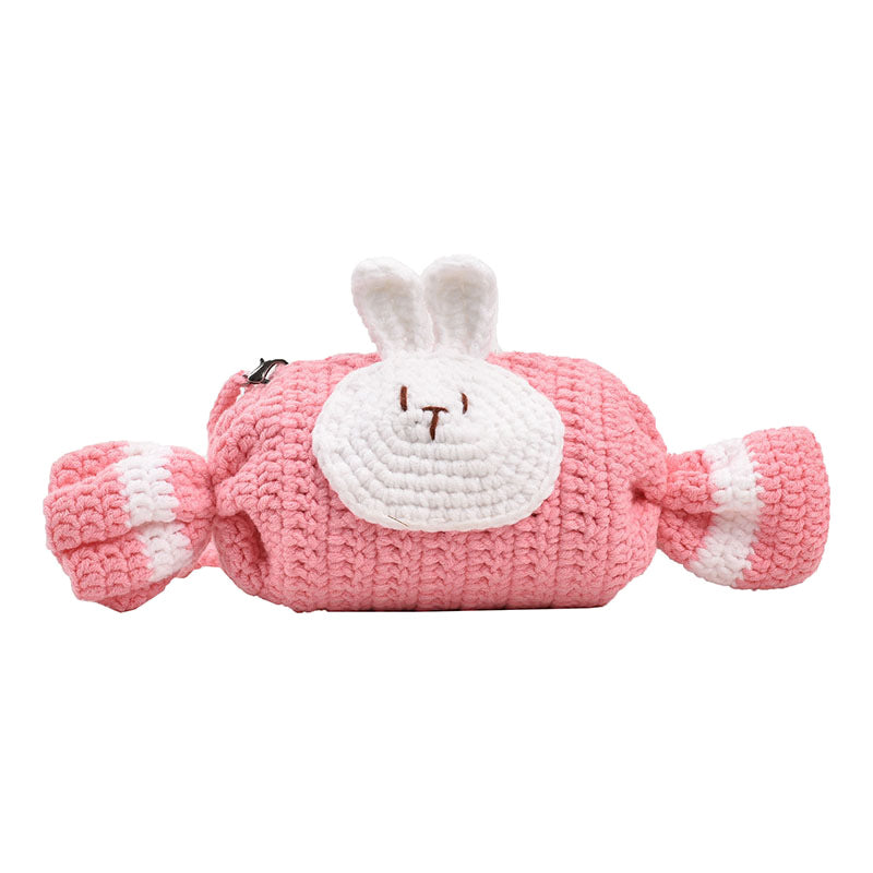 Cute Bunny-Themed Crochet Shoulder Bag — product view 1