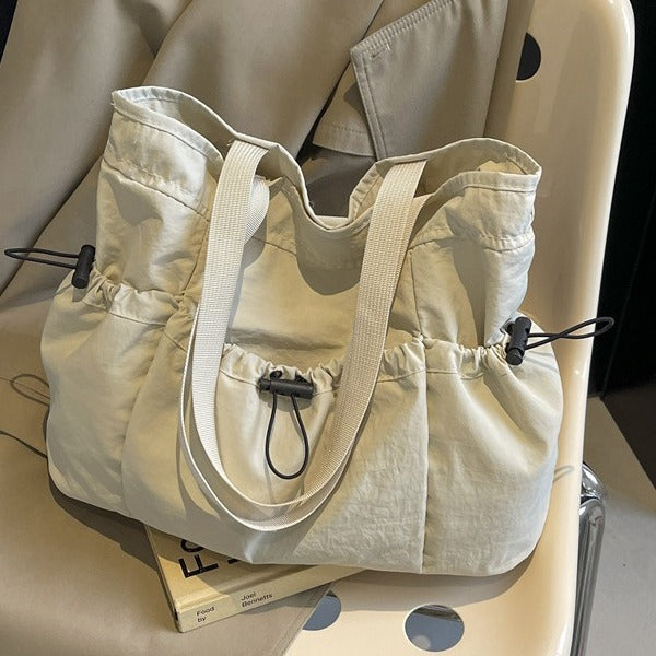 Stylish Drawstring Utility Tote Bag — product view 5